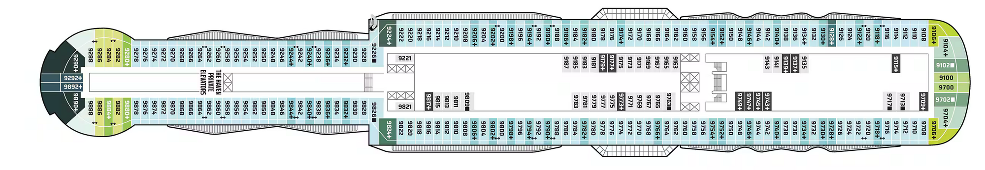 Deck 9 plan